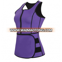 Waist Trainer Neoprene Sweat Sauna Vest for Weight Loss with Waist Trimmer Belt